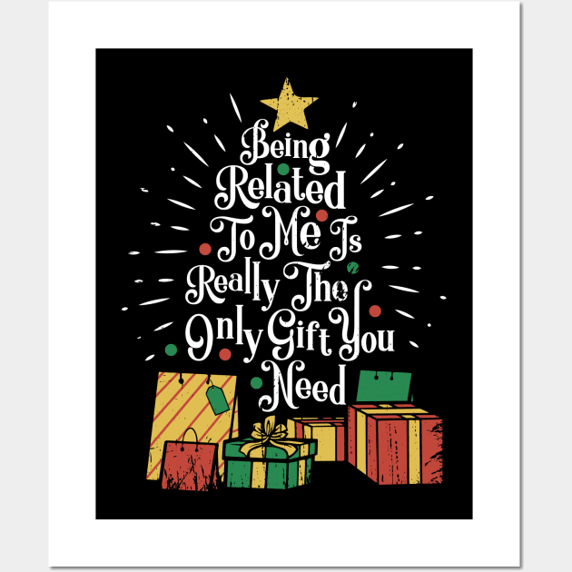 Funny Family Christmas Gift Wall Art by Dolde08